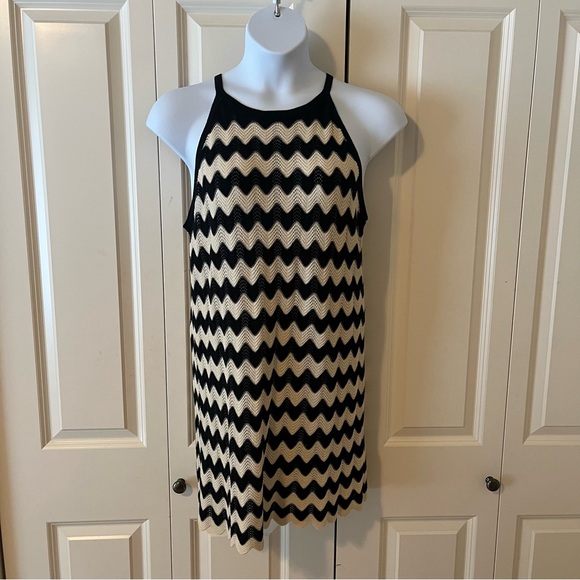 Haute Hippie Dresses & Skirts - 🌼 Haute Hippie Chevron Halter Dress – Festival Chic Vibes 🌼